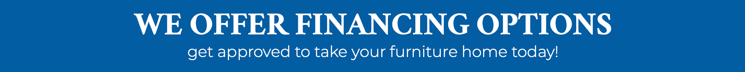 Financing Options